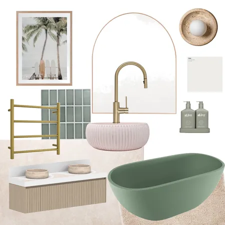 Bath Interior Design Mood Board by moneil on Style Sourcebook