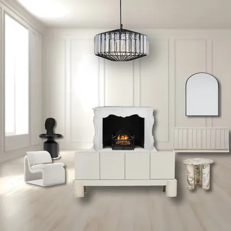 B&W livingroom Interior Design Mood Board by Vanessa.C on Style Sourcebook