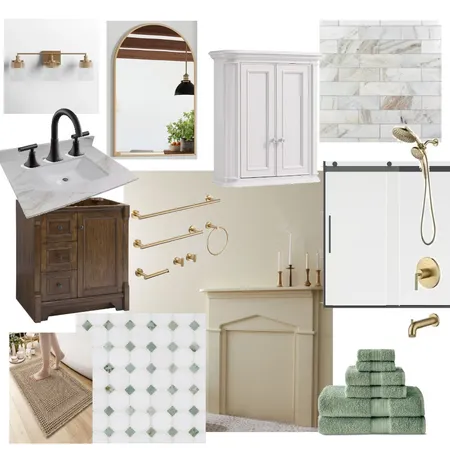 Bathroom - v2 Interior Design Mood Board by elizabcj on Style Sourcebook