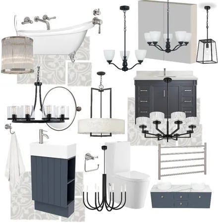 20 SUFFOCK ST, BATHROOM CONCEPT Interior Design Mood Board by louise.duffield on Style Sourcebook