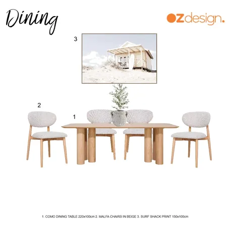 Dining 1 - Debra Lindsay Interior Design Mood Board by Oz Design Furniture on Style Sourcebook