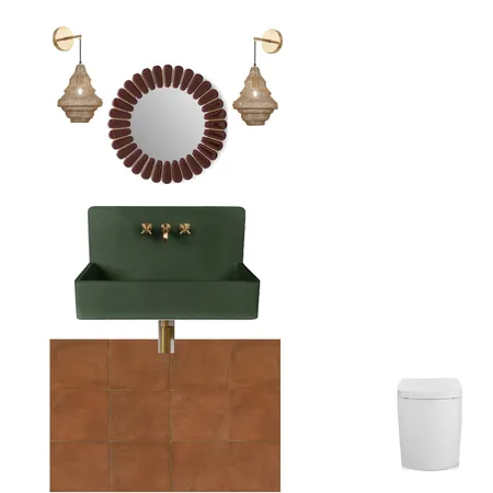 Roof Bath Interior Design Mood Board by Mint Hill