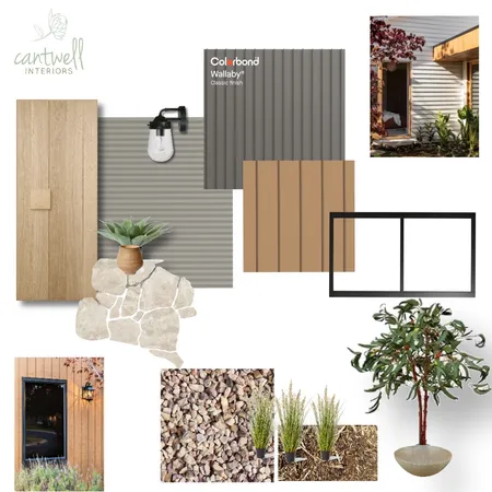 Australian Exterior - wallaby Interior Design Mood Board by Cantwell Interiors on Style Sourcebook