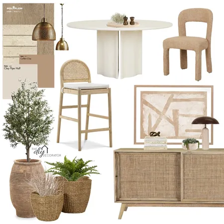 Modern dining room Interior Design Mood Board by Thediydecorator on Style Sourcebook