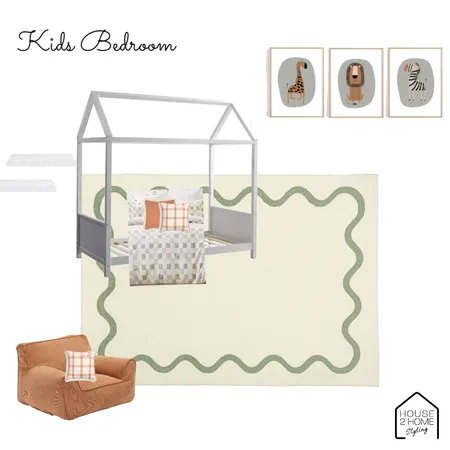 Kids Bedroom - Kookaburra Interior Design Mood Board by House 2 Home Styling on Style Sourcebook