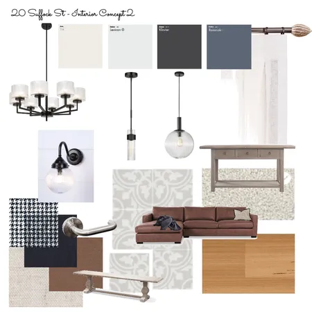20 Suffock  - Interior Colour Concept 2 Interior Design Mood Board by Spruce Property Co on Style Sourcebook