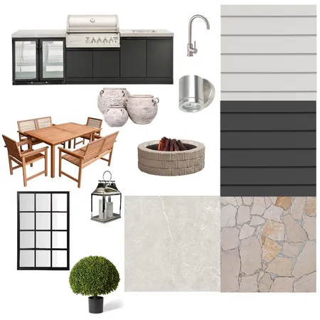 Outdoor Alfresco Interior Design Mood Board by Beacon Building Group on Style Sourcebook