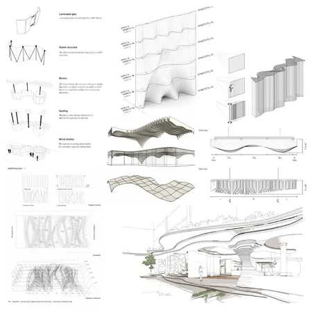 مودبورد أشكال عضوية Interior Design Mood Board by Razan2658 on Style Sourcebook