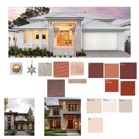 Exterior facade Interior Design Mood Board by r.rashmi on Style Sourcebook