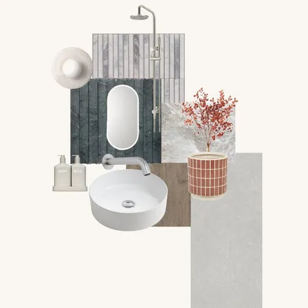 Bathroom 2 Interior Design Mood Board by billie@billoukainteriors.com.au on Style Sourcebook
