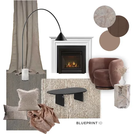 Fireside Mood Interior Design Mood Board by Blueprint Interior Design on Style Sourcebook
