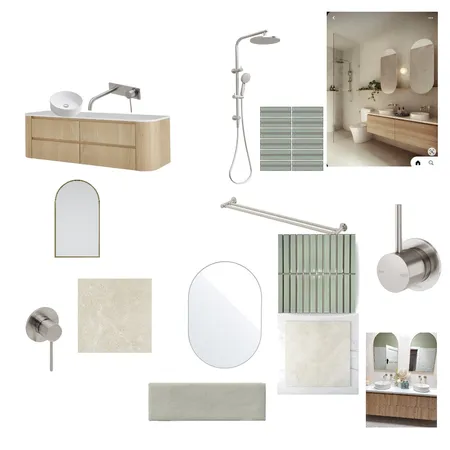 Ensuite Interior Design Mood Board by S & T Dream House on Style Sourcebook