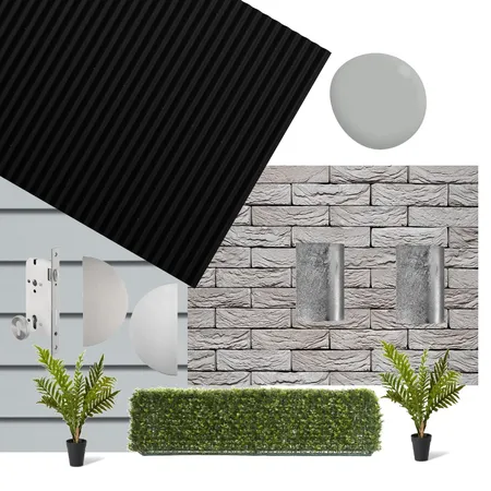 black roof and grey cladding Interior Design Mood Board by HIGH VALLEY on Style Sourcebook