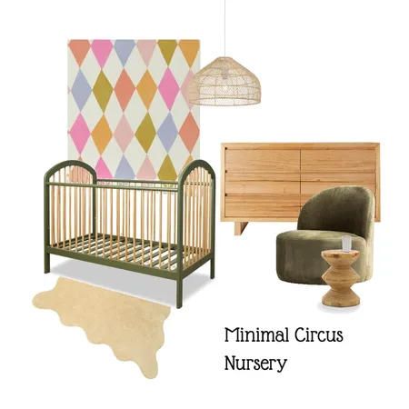 MINIMAL CIRCUS NURSERY Interior Design Mood Board by andreak on Style Sourcebook