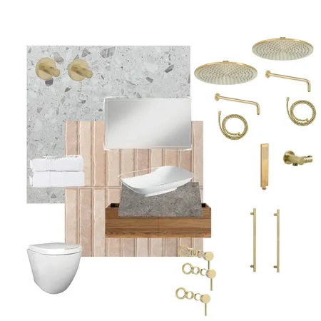 Ensuite Interior Design Mood Board by Becfl on Style Sourcebook