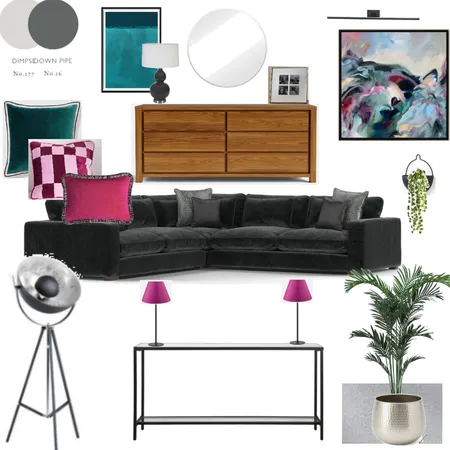 Hinchliffe Lounge Dark sofa Interior Design Mood Board by Steph Smith on Style Sourcebook