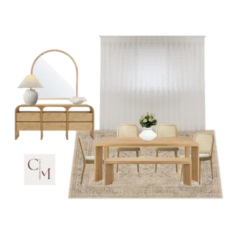 Casa Davis Dining Concept -CM Interior Design Mood Board by Casa Macadamia on Style Sourcebook