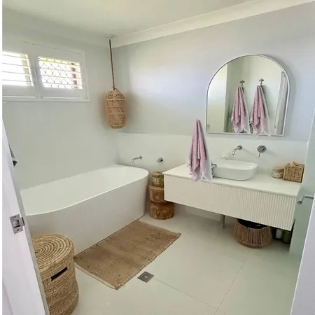 Autumn Bathroom Interior Design Mood Board by taydesigns on Style Sourcebook