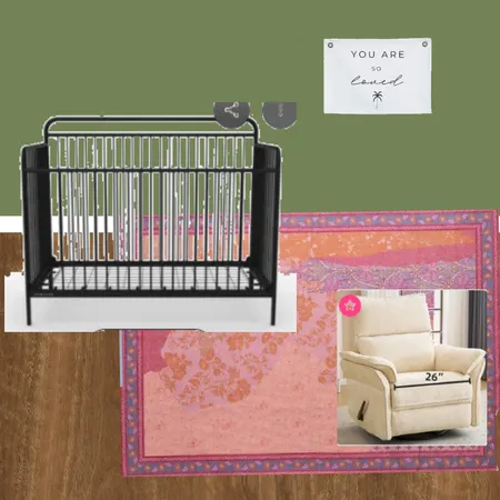 Nursery Option 9 Interior Design Mood Board by sierra.linstead@icloud.com on Style Sourcebook