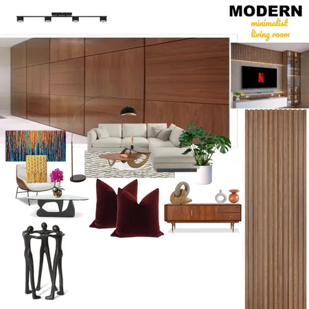 Modern minimalist Lounge Interior Design Mood Board by SophieX1 on Style Sourcebook