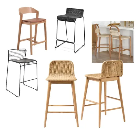Tyabb bar stools Interior Design Mood Board by Oleander & Finch Interiors on Style Sourcebook
