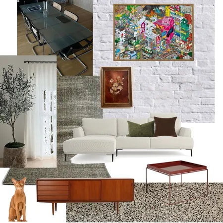 Living room 4 Interior Design Mood Board by cshen on Style Sourcebook