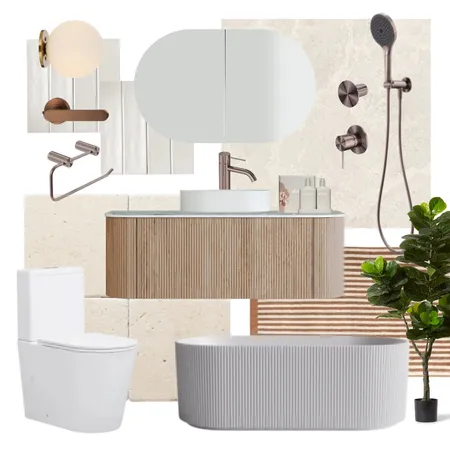 Nero Mecca - Brushed Bronze Interior Design Mood Board by The Blue Space on Style Sourcebook