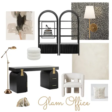 Glam Office Interior Design Mood Board by Freebird on Style Sourcebook