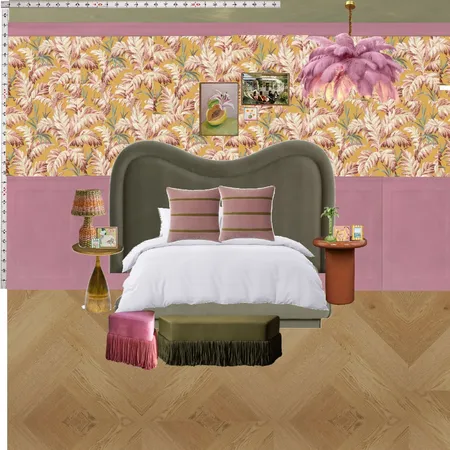 Old Hollywood Bedroom Wall Interior Design Mood Board by dl2407 on Style Sourcebook