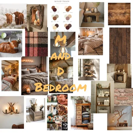 M and D bedroom Interior Design Mood Board by EvaHowland on Style Sourcebook