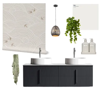Zen bird bathroom 2 Interior Design Mood Board by Kitten Lane on Style Sourcebook