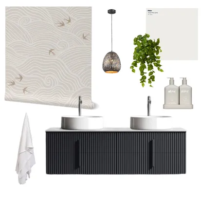 Zen bird bathroom 3 Interior Design Mood Board by Kitten Lane on Style Sourcebook