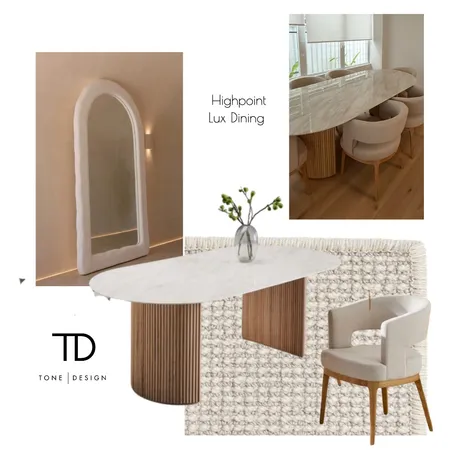 Lux Dining Interior Design Mood Board by Tone Design on Style Sourcebook