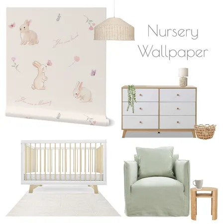 Love From the Meadows Wallpaper Interior Design Mood Board by SJL on Style Sourcebook