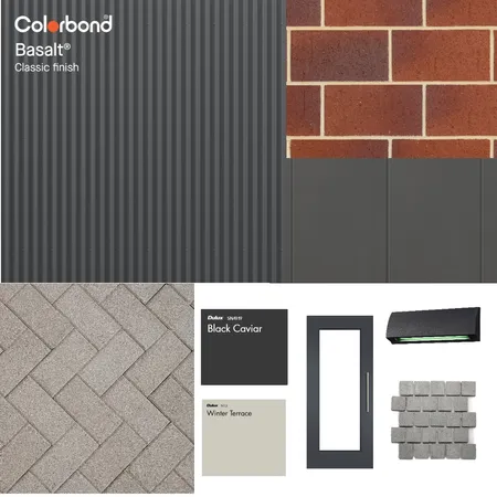 External Colour Scheme - Modern Interior Design Mood Board by White Building Co on Style Sourcebook
