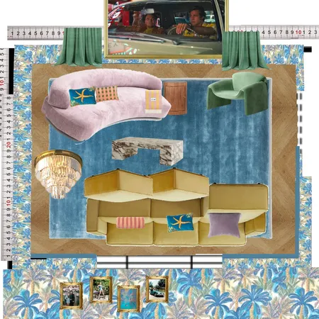 Cinema Interior Design Mood Board by dl2407 on Style Sourcebook