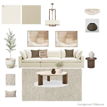 LOUNGE ROOM MAKEOVER Interior Design Mood Board by Tamee Rene' Brancati on Style Sourcebook