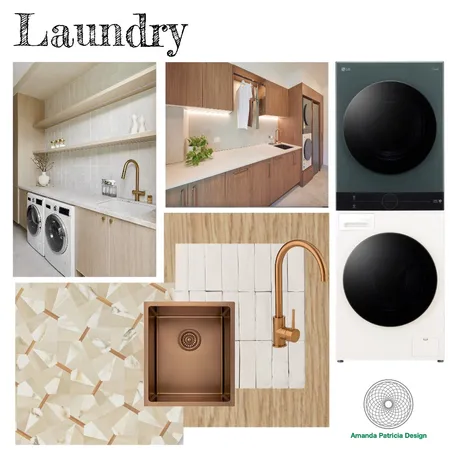 Laundry Interior Design Mood Board by Aponedesign@gmail.com on Style Sourcebook