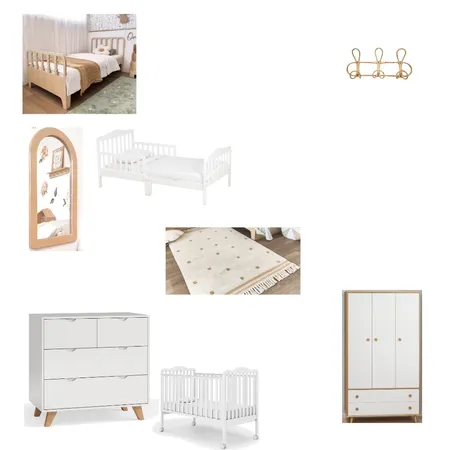 חדר שינה 2 בנות Interior Design Mood Board by shira on Style Sourcebook