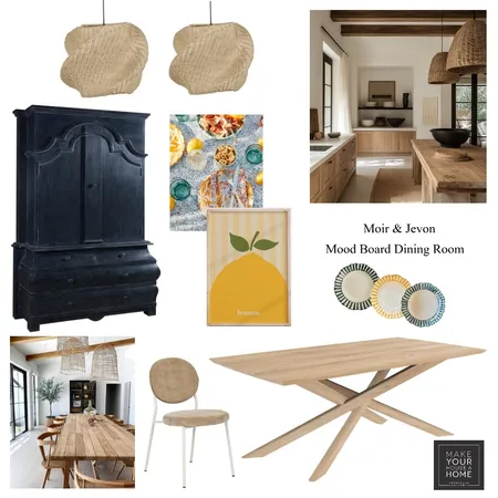 Moir & Jevon - Mood Board Dining Room Interior Design Mood Board by MarnieDickson on Style Sourcebook