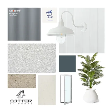 Tide - Exterior Interior Design Mood Board by Cotter Builders on Style Sourcebook
