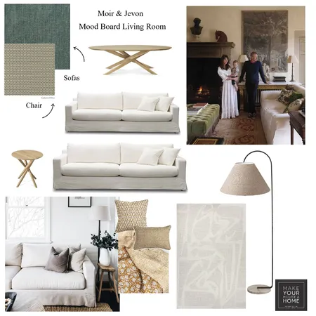Moir & Jevon - Mood Board Living Room Interior Design Mood Board by MarnieDickson on Style Sourcebook