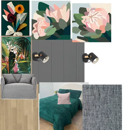 Bedroom Thoughts Interior Design Mood Board by Halls on Style Sourcebook