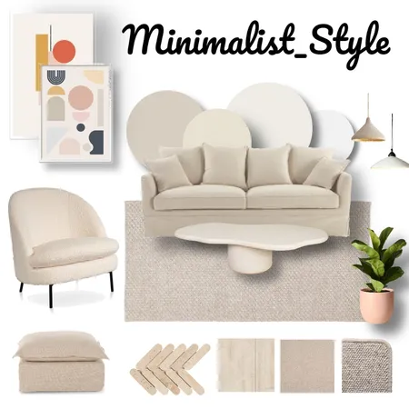 Minimalist style mood board Interior Design Mood Board by fateme010 on Style Sourcebook