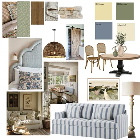 Country Inspired Interior Interior Design Mood Board by belleanna on Style Sourcebook