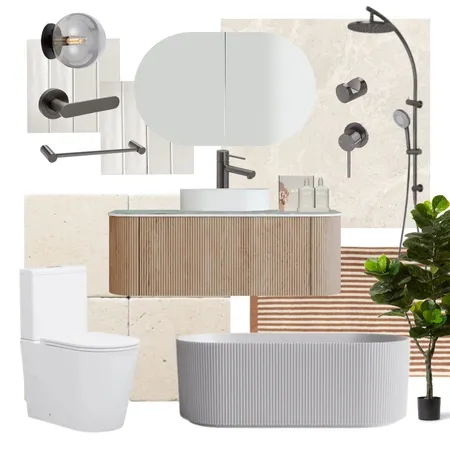 Phoenix Vivid Slimline - Brushed Carbon Interior Design Mood Board by The Blue Space on Style Sourcebook