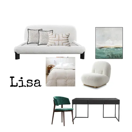 Lisa Bedroom Interior Design Mood Board by cube on Style Sourcebook