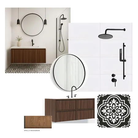 Black & White Classic Boho Interior Design Mood Board by Aelia Dwyer on Style Sourcebook