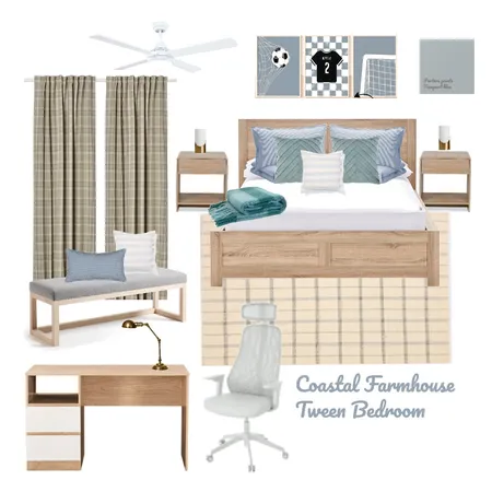 Alvie bedroom Interior Design Mood Board by Helen Maclean on Style Sourcebook
