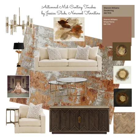 autumnal touches, by jessica slade Interior Design Mood Board by Jessica on Style Sourcebook